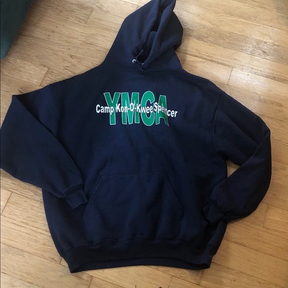 Other - YMCA Camp Hoodie in Navy Blue